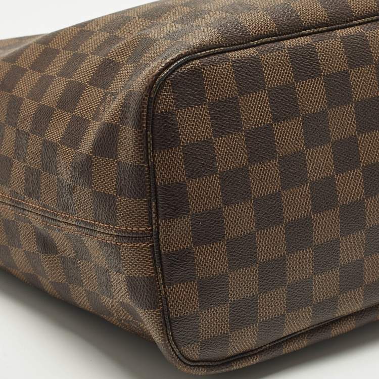مملوكة مسبقًا Louis Vuitton Neverfull MM Damier Ebene Canvas Tote