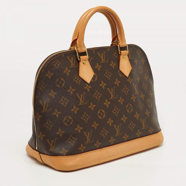 Pre Owned Louis Vuitton Alma PM Monogram Canvas Bag