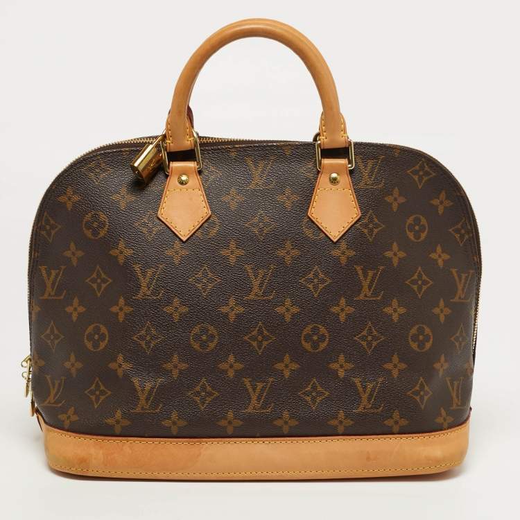 Pre Owned Louis Vuitton Alma PM Monogram Canvas Bag
