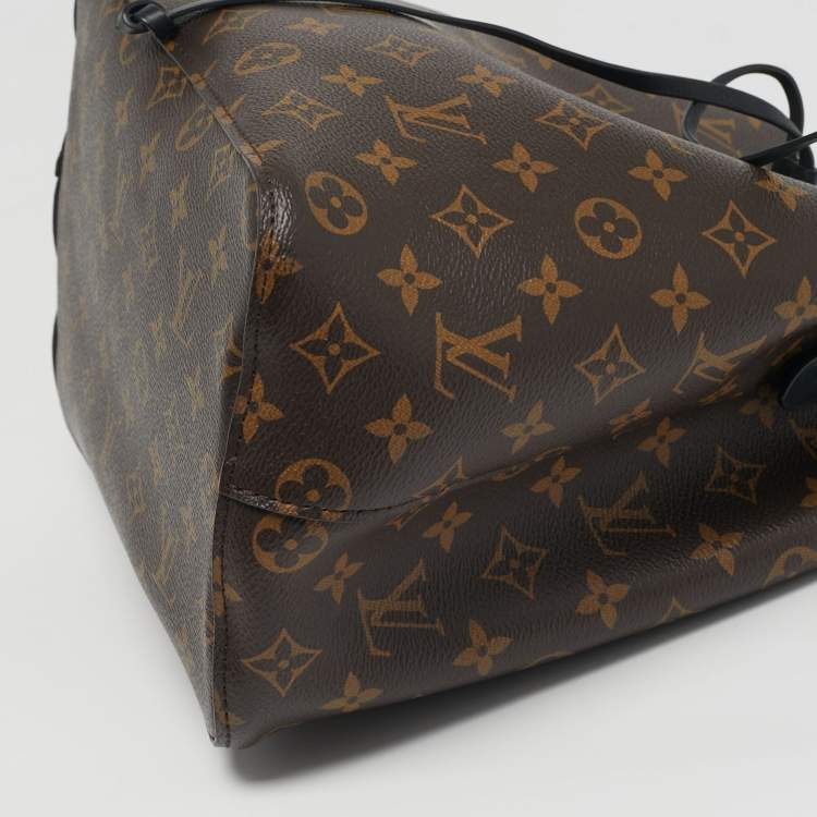 Pre Owned Louis Vuitton NeoNoe Black Monogram Canvas Bucket Bag