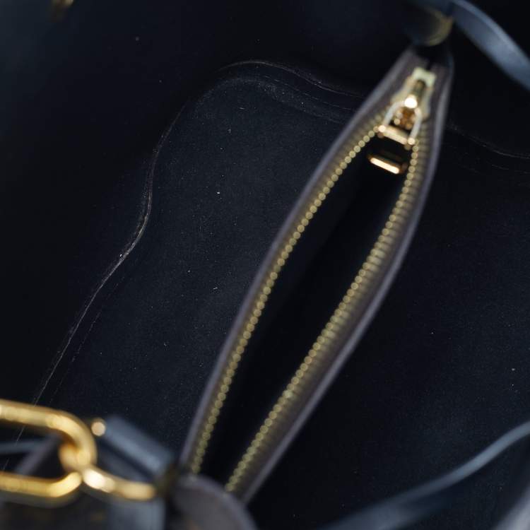 Pre Owned Louis Vuitton NeoNoe Black Monogram Canvas Bucket Bag