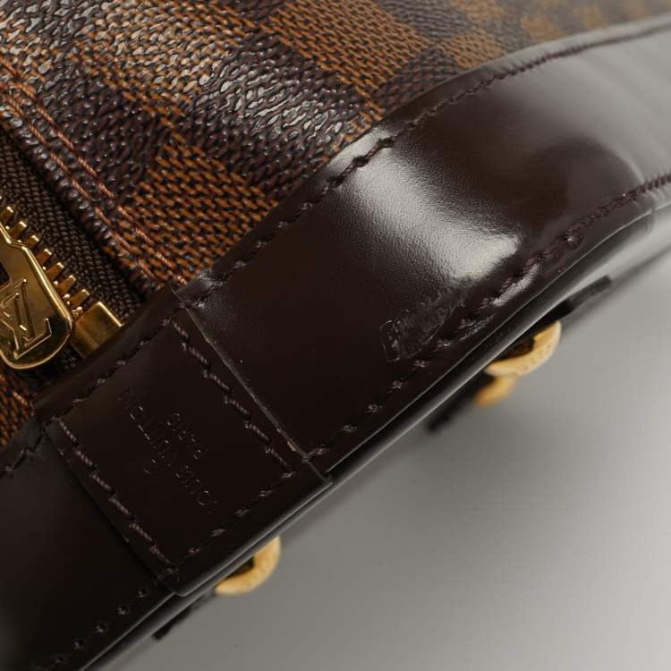 Pre Owned Louis Vuitton  Alma BB Damier Ebene Canvas Bag