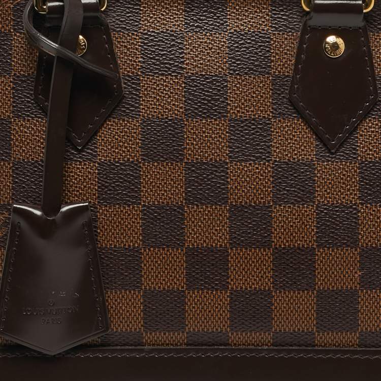Pre Owned Louis Vuitton  Alma BB Damier Ebene Canvas Bag