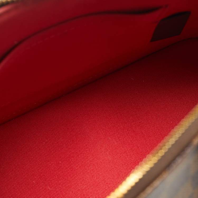 Pre Owned Louis Vuitton  Alma BB Damier Ebene Canvas Bag