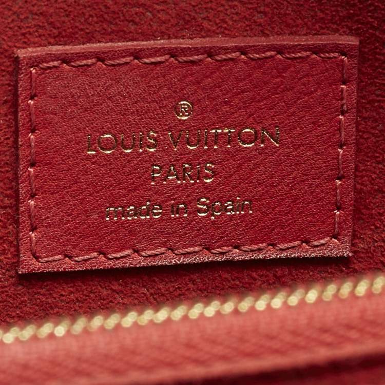 Pre Owned Louis Vuitton Victoire Cerise Monogram Canvas Shoulder Bag