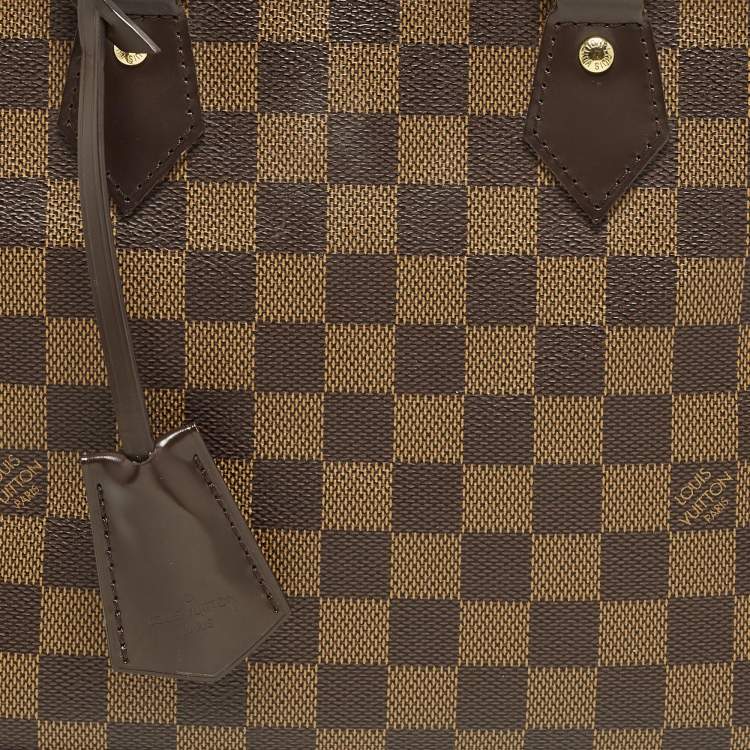 Pre Owned Louis Vuitton Alma PM Damier Ebene Canvas Bag