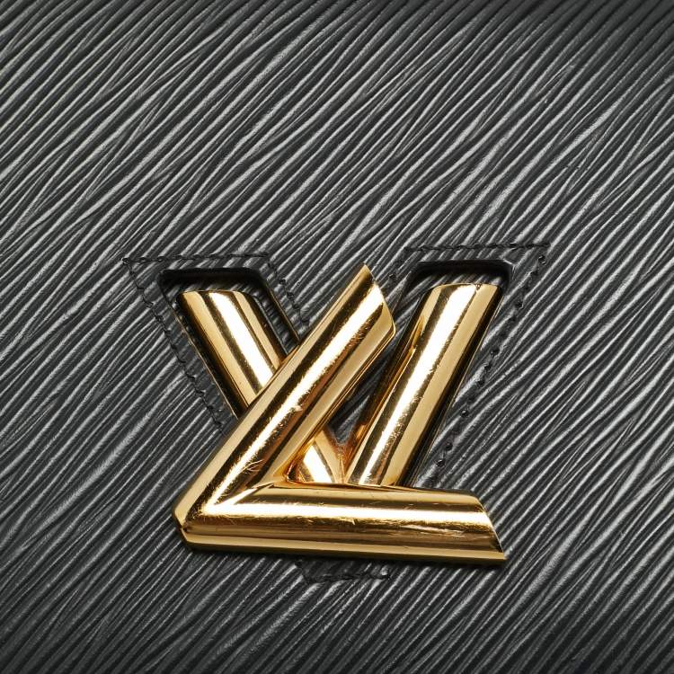 مملوكة مسبقًا Louis Vuitton Twist Belt Black Epi Leather Chain Pouch