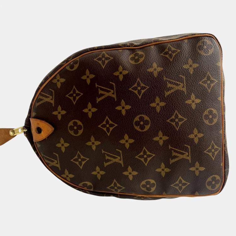 Pre Owned Louis Vuitton Brown Monogram Speedy 40
