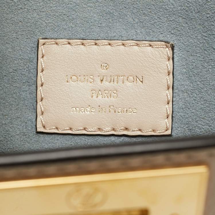 مملوكة مسبقًا Louis Vuitton On My Side PM Greige Monogram Canvas and Leather Bag