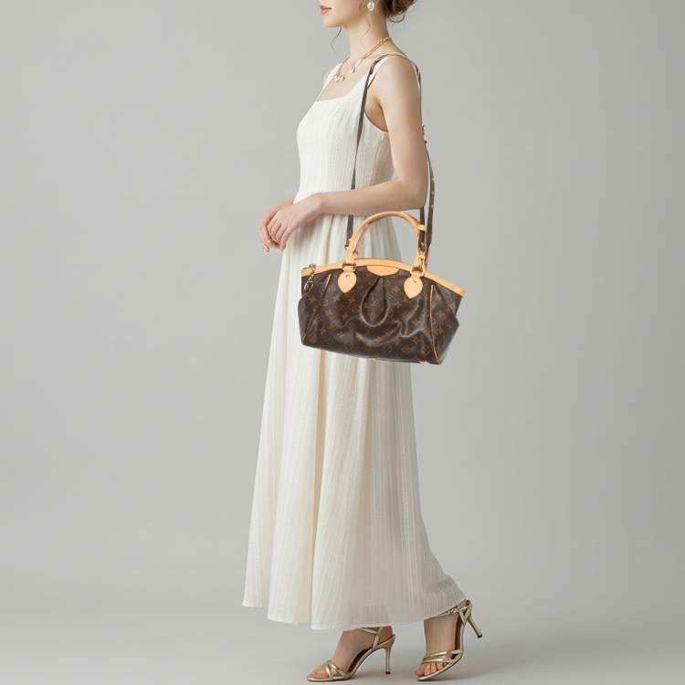 Pre Owned Louis Vuitton Tivoli PM Monogram Canvas Bag