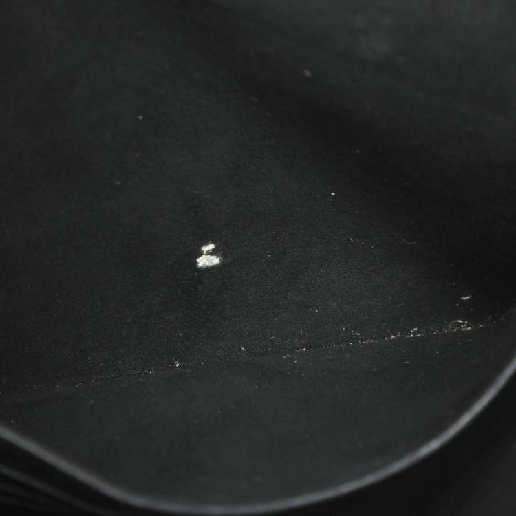 Pre Owned Louis Vuitton Mylockme Black Leather Chain Pochette