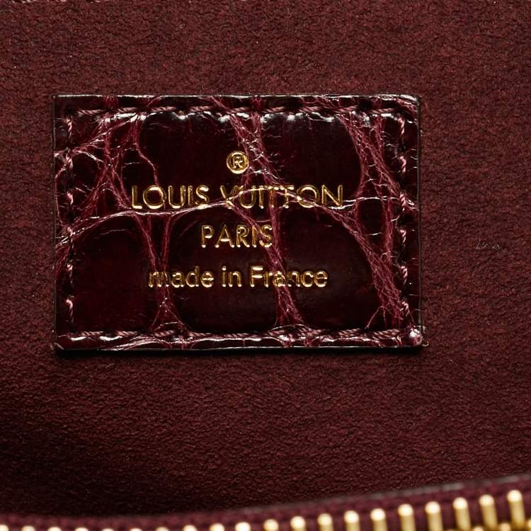Pre Owned Louis Vuitton Monogramissime GM Tricolor Monogram Canvas and Exotic Shopper Bag