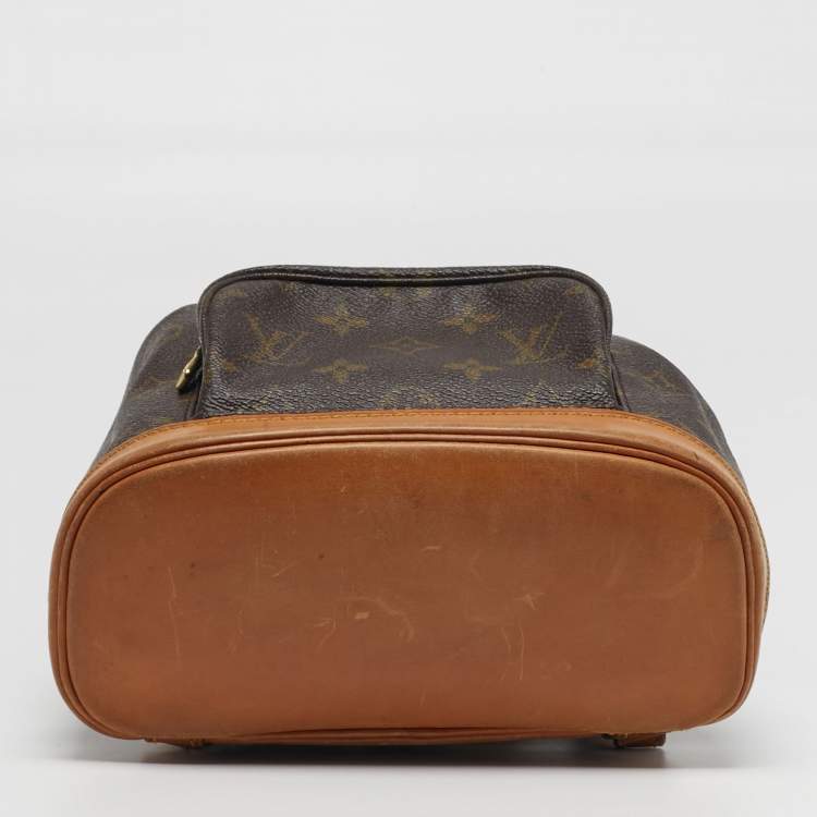 Pre Owned Louis Vuitton Montsouris Mini Monogram Canvas Backpack