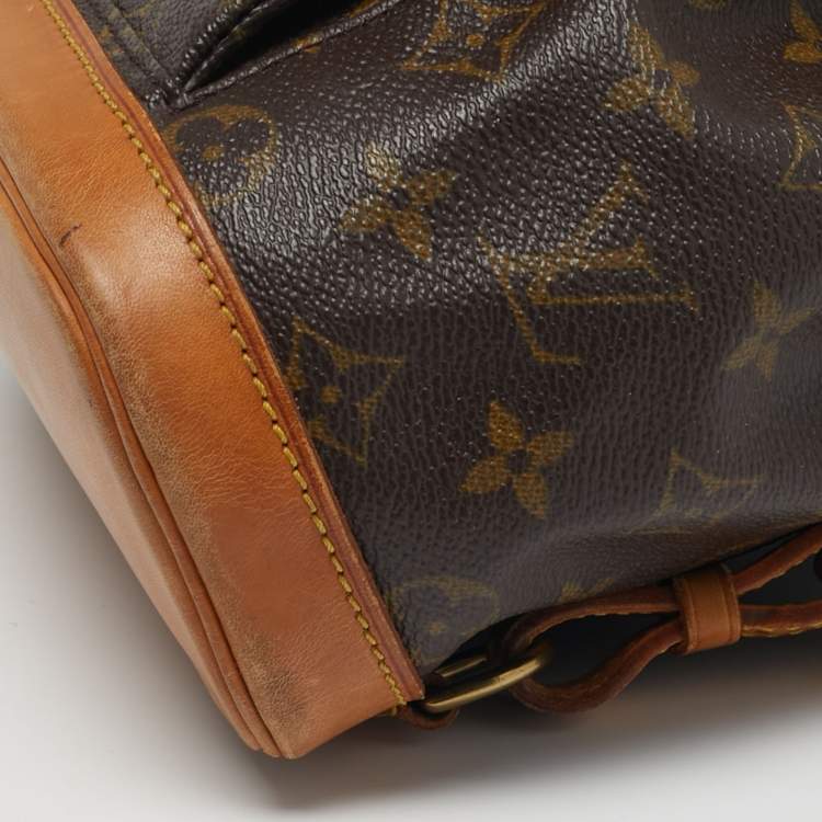 Pre Owned Louis Vuitton Montsouris Mini Monogram Canvas Backpack