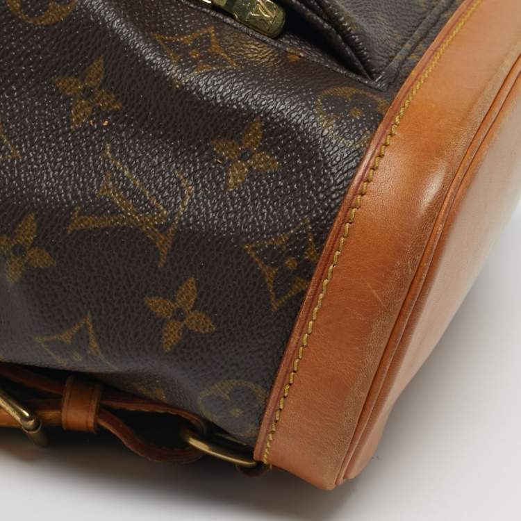 Pre Owned Louis Vuitton Montsouris Mini Monogram Canvas Backpack