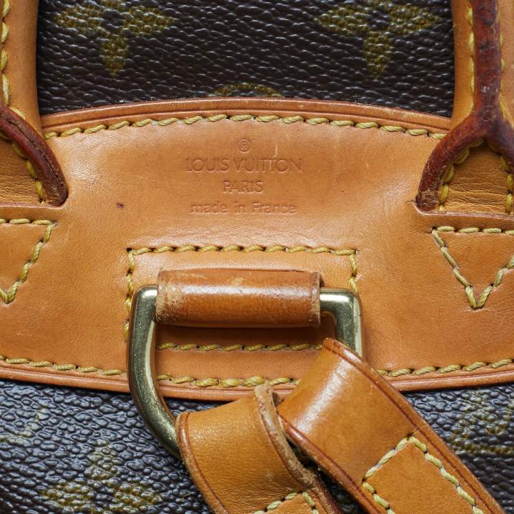 Pre Owned Louis Vuitton Montsouris Mini Monogram Canvas Backpack