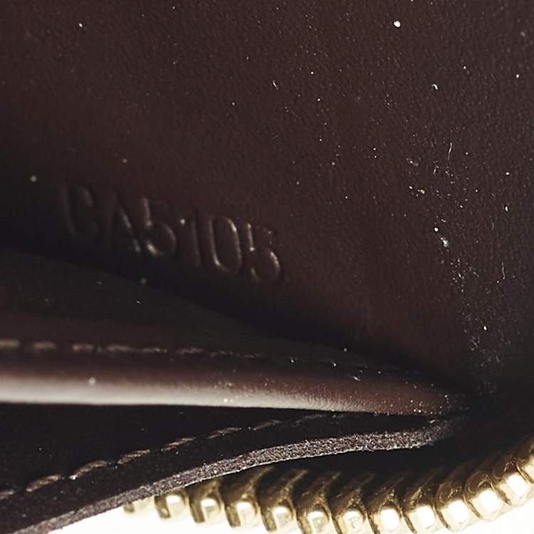 مملوكة مسبقًا Louis Vuitton Zippy Amarante Monogram Vernis Zip Around Wallet  