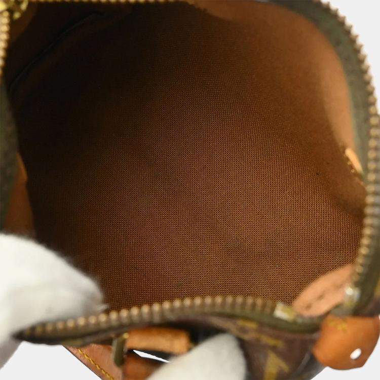 Pre Owned Louis Vuitton Brown Monogram Mini Speedy Handbag
