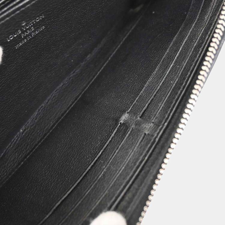 Pre Owned Louis Vuitton Monogram Mahina Zippy Wallet