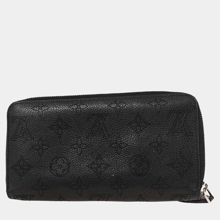 Pre Owned Louis Vuitton Monogram Mahina Zippy Wallet