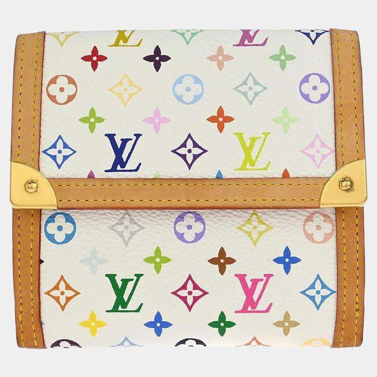 Pre Owned Louis Vuitton Multicolor Porte Monnaie Billet Cartes Credit