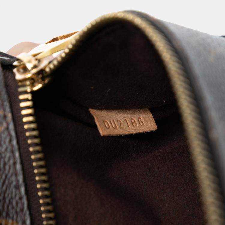 مملوكة مسبقًا Louis Vuitton Brown Monogram Pochette Metis