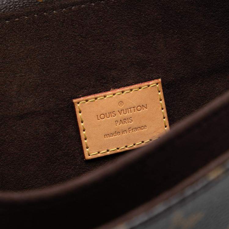 مملوكة مسبقًا Louis Vuitton Brown Monogram Pochette Metis