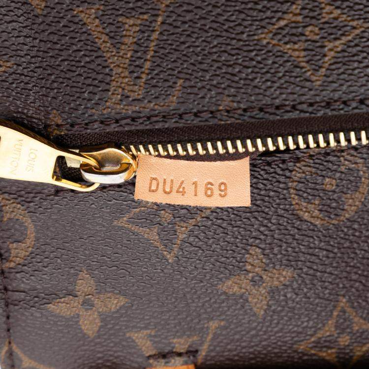 Pre Owned Louis Vuitton Brown Monogram Pochette Metis