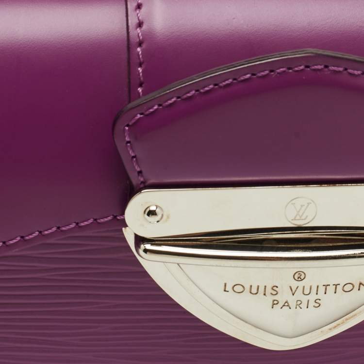 Pre Owned Louis Vuitton Montaigne Grenade Epi Leather Clutch Bag