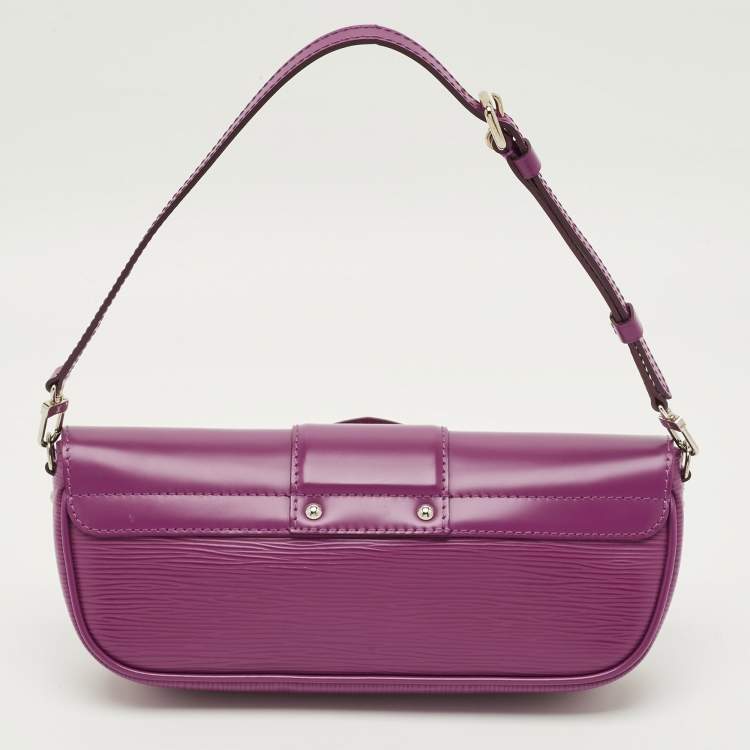 Pre Owned Louis Vuitton Montaigne Grenade Epi Leather Clutch Bag