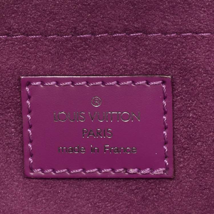 Pre Owned Louis Vuitton Montaigne Grenade Epi Leather Clutch Bag