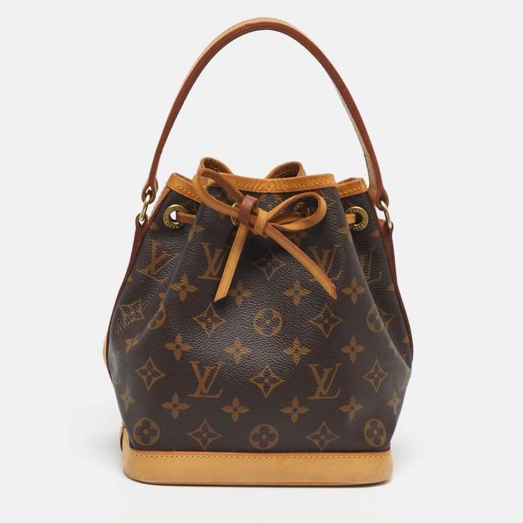 Pre Owned Louis Vuitton Noe Mini Monogram Canvas Bag