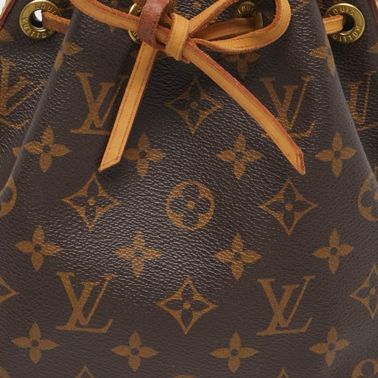 Pre Owned Louis Vuitton Noe Mini Monogram Canvas Bag