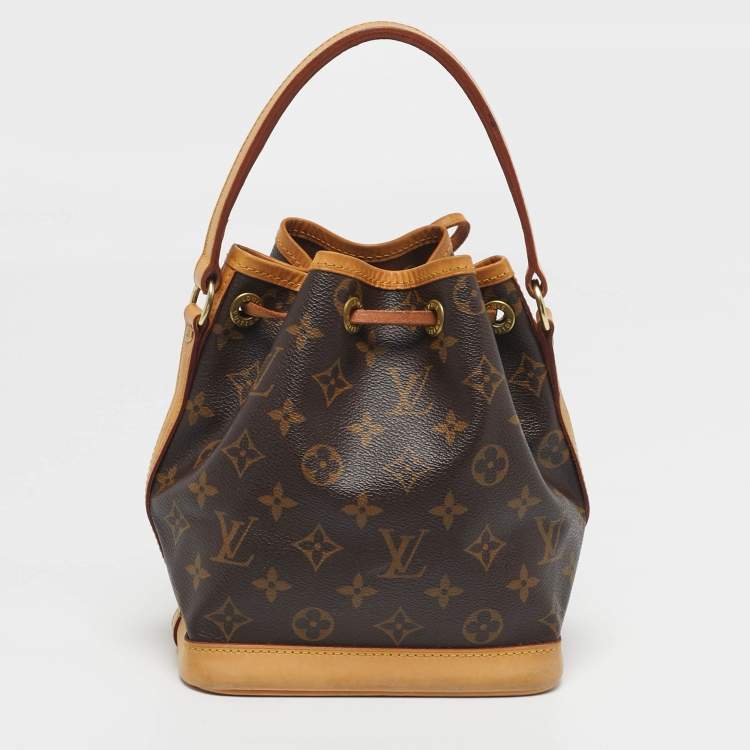 Pre Owned Louis Vuitton Noe Mini Monogram Canvas Bag