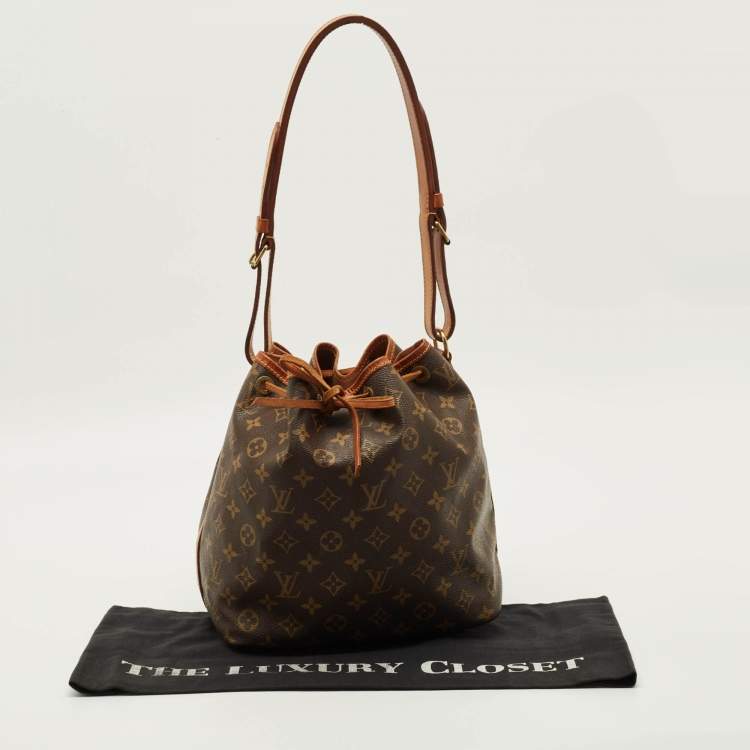 مملوكة مسبقًا Louis Vuitton Noe Petit Monogram Canvas Bag
