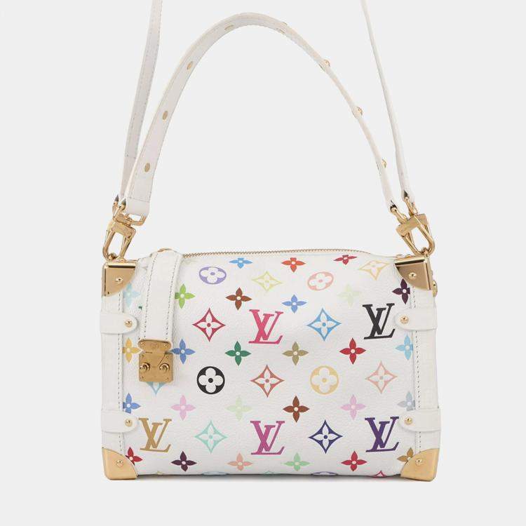 مملوكة مسبقًا Louis Vuitton Monogram Multicolore Shoulder Bag With Lv X Tm Side Trunk Mm