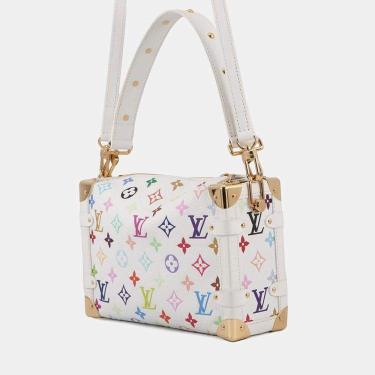 مملوكة مسبقًا Louis Vuitton Monogram Multicolore Shoulder Bag With Lv X Tm Side Trunk Mm