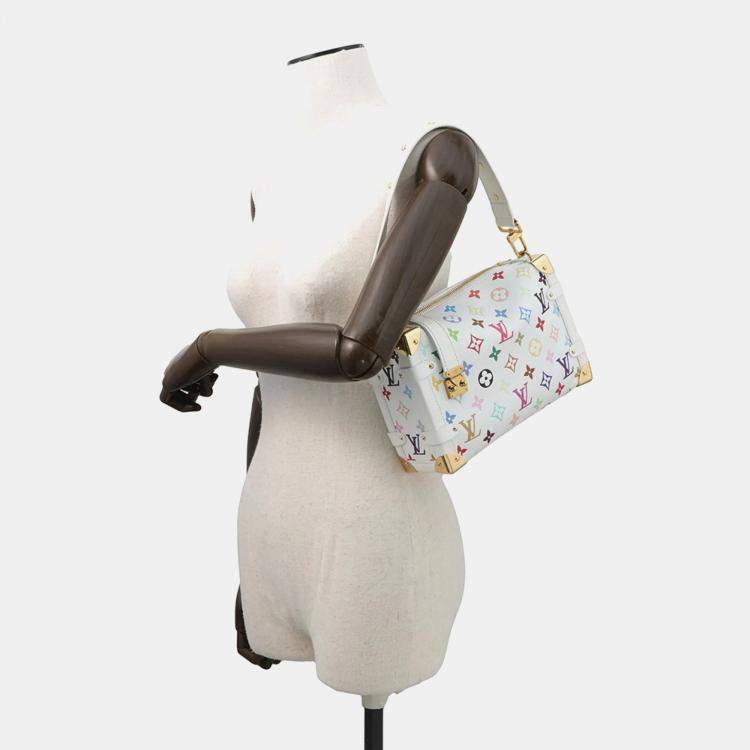 مملوكة مسبقًا Louis Vuitton Monogram Multicolore Shoulder Bag With Lv X Tm Side Trunk Mm