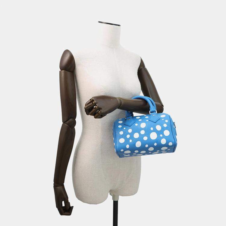 Pre Owned Louis Vuitton Monogram Empreinte Handbag Speedy Bandouliere 20