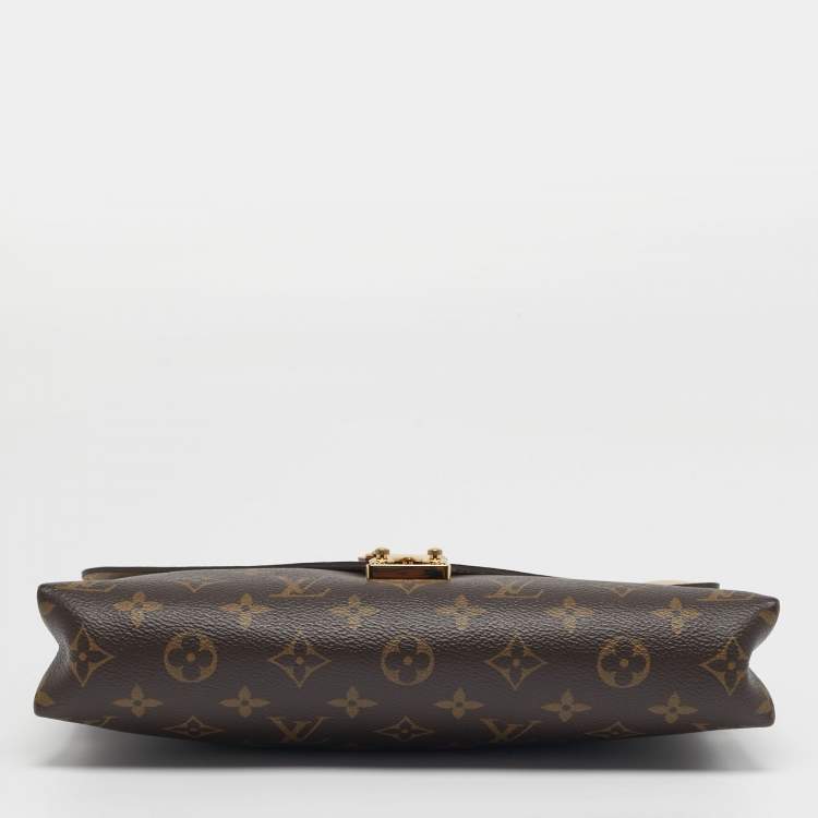 Pre Owned Louis Vuitton Pallas Chain Dune Monogram Canvas Bag