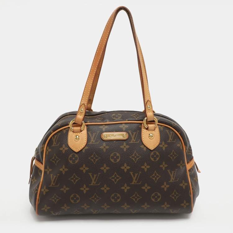 Pre Owned Louis Vuitton Montorgueil PM Monogram Canvas Bag