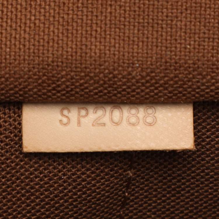 Pre Owned Louis Vuitton Montorgueil PM Monogram Canvas Bag