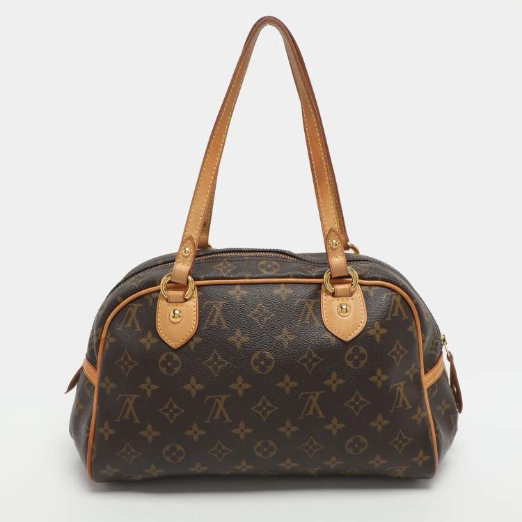 Pre Owned Louis Vuitton Montorgueil PM Monogram Canvas Bag