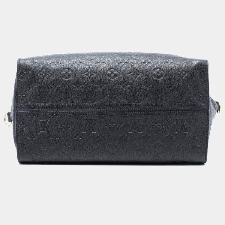 Pre Owned Louis Vuitton Black Monogram Empreinte Lumineuse PM