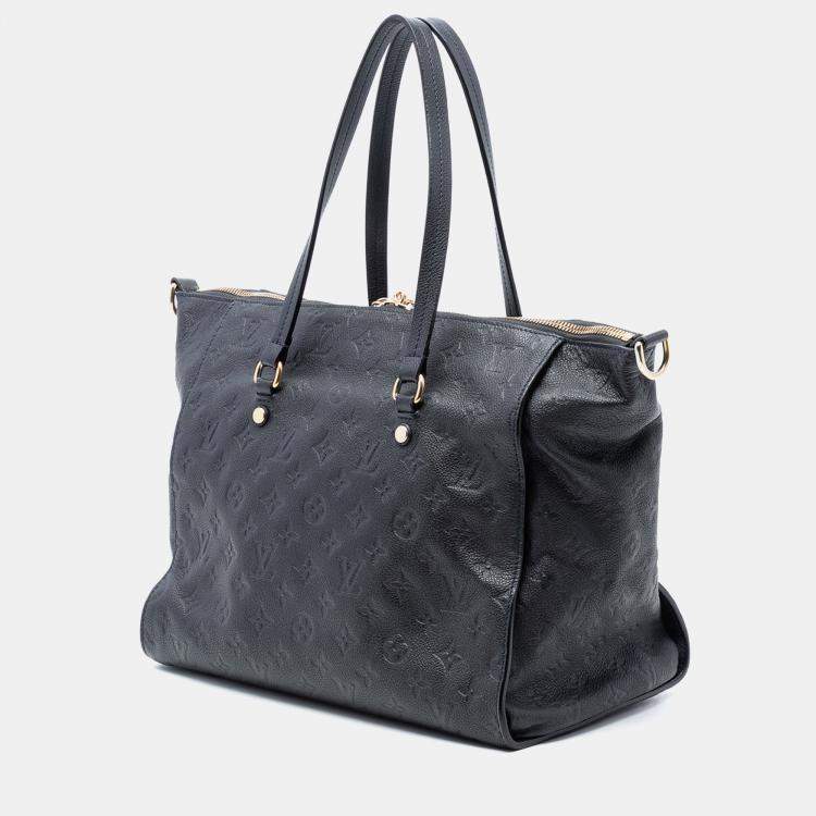 Pre Owned Louis Vuitton Black Monogram Empreinte Lumineuse PM