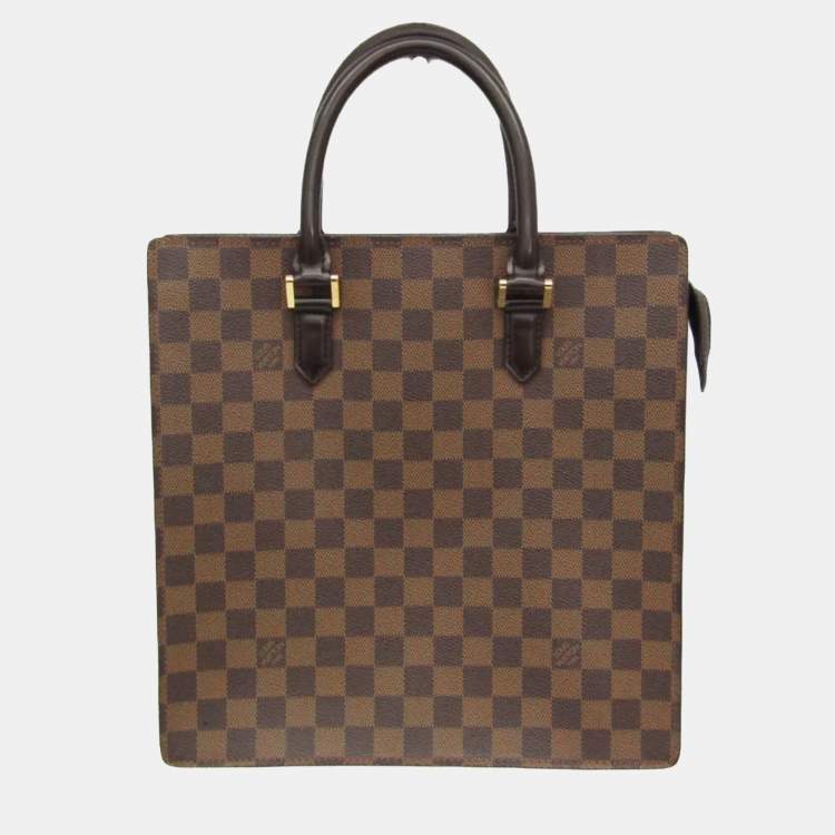 Pre Owned Louis Vuitton Damier Venice Pm Tote Bag Ebene