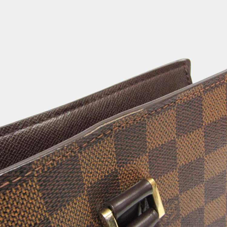 Pre Owned Louis Vuitton Damier Venice Pm Tote Bag Ebene