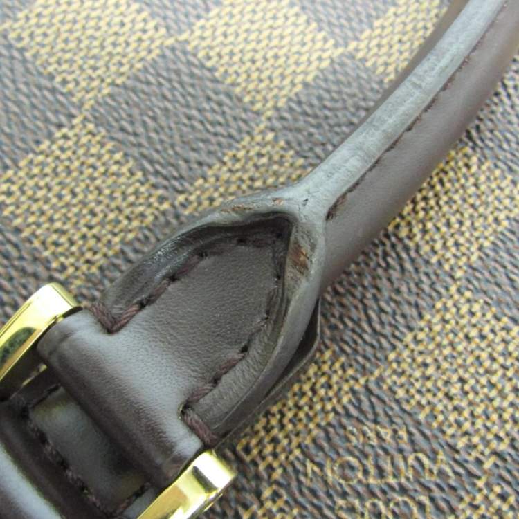 Pre Owned Louis Vuitton Damier Venice Pm Tote Bag Ebene