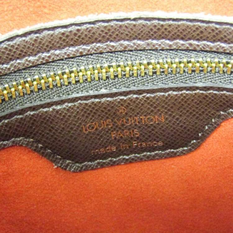 Pre Owned Louis Vuitton Damier Venice Pm Tote Bag Ebene