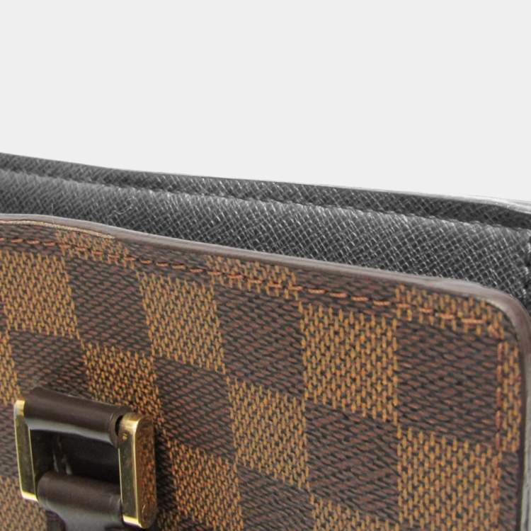 Pre Owned Louis Vuitton Damier Venice Pm Tote Bag Ebene